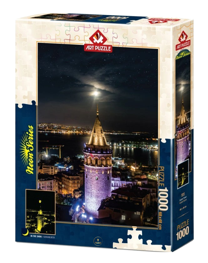 Art Puzzle | Galata Tower - 1000 Teile Neon Puzzle - Nur CHF 19.90! Jetzt kaufen auf fluxed.ch