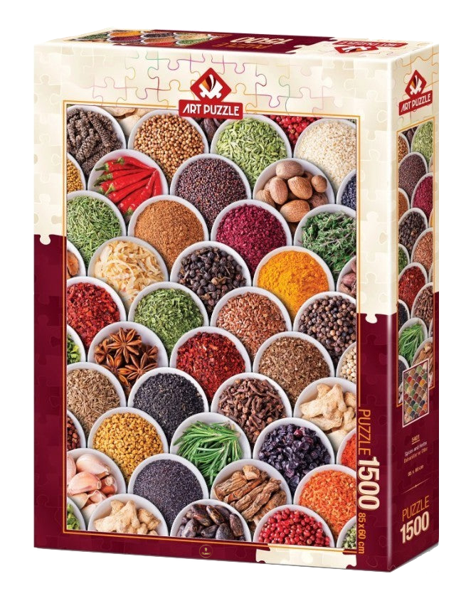 Art Puzzle | Spices and Herbs - 1500 Teile Puzzle - Nur CHF 22.90! Jetzt kaufen auf fluxed.ch