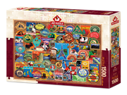 Art Puzzle | World Traveler - 1500 Teile Puzzle