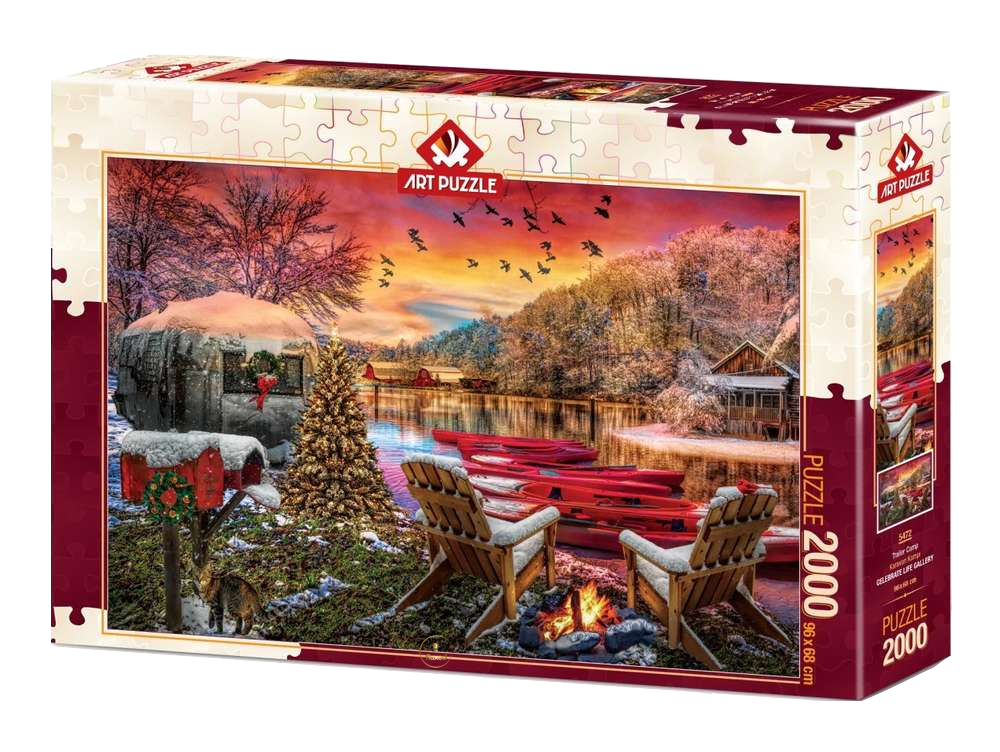 Art Puzzle | Trailer Camp - 2000 Teile Puzzle - Nur CHF 27.90! Jetzt kaufen auf fluxed.ch