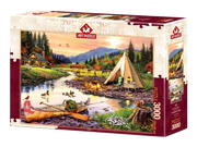 Art Puzzle | Camping Friends - 3000 Teile Puzzle