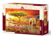 Art Puzzle - Africa Safari - 3000 Teile Puzzle