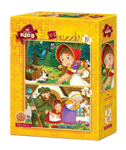 Art Puzzle Kids | The Girl in Red Cape - 2er-Set Puzzles