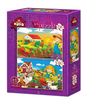 Art Puzzle Kids | The Farmer Girl - 2er-Set Puzzle