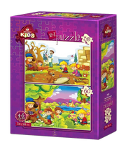 Art Puzzle Kids | The little Botanists - 2er-Set Puzzles