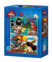 Art Puzzle Kids | The Pirates - 2er-Set Puzzle