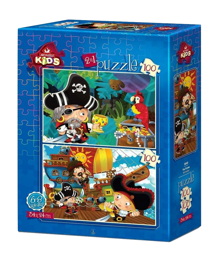 Art Puzzle Kids | The Pirates - 2er-Set Puzzle - Nur CHF 11.90! Jetzt kaufen auf fluxed.ch