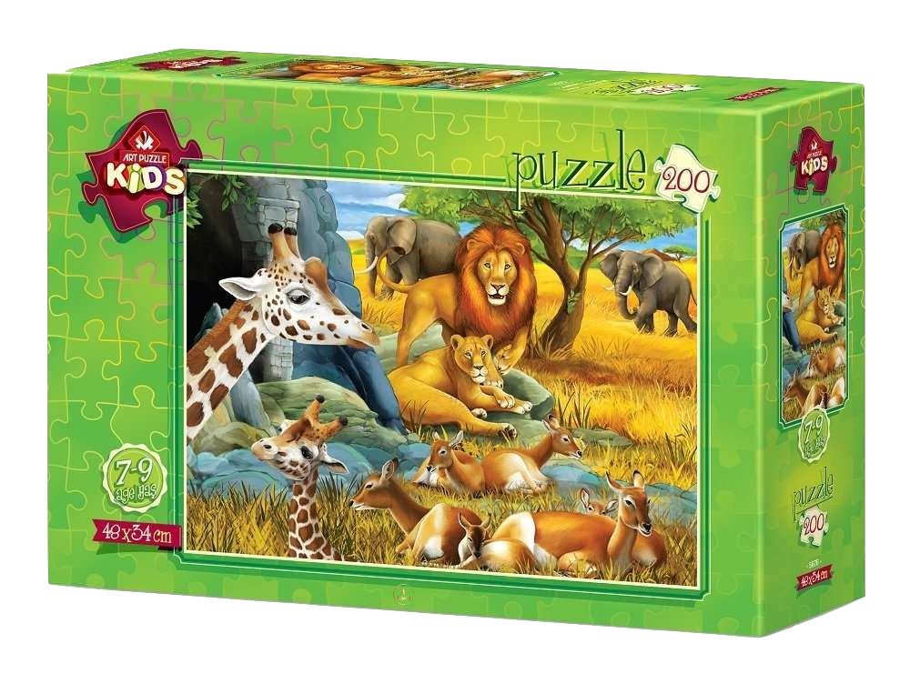 Art Puzzle Kids | Forest Animals - 200 Teile Puzzle - Nur CHF 11.90! Jetzt kaufen auf fluxed.ch