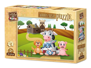 Art Puzzle Kids | Farm Pose - 50 Holzteile Puzzle