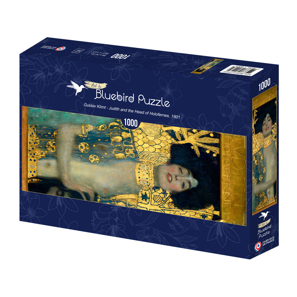 Bluebird - Gustav Klimt-Judith and.... - 1000 Teile Panorama Puzz