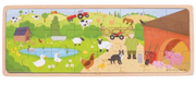 Bigjigs Toys | Panorama Puzzle - On the Farm - 24 Teile Holz