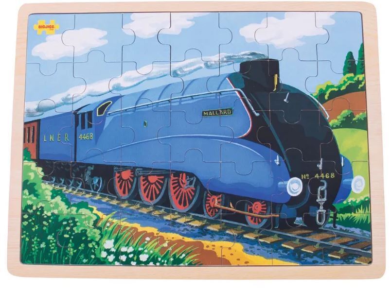 Bigjigs Toys - Rahmenpuzzle - Mallard - 35 Teile - ab 3 Jahren