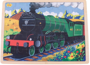 Bigjigs Toys | Tray Puzzle - Flying Scotsman - 35 Teile Holz