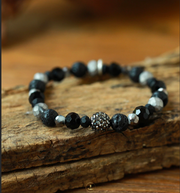 Armband | kleine Lavasteine
