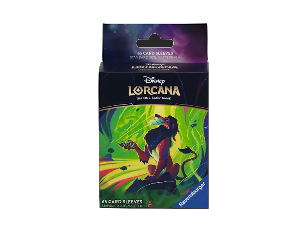 Disney Lorcana: Azurblaues Meer - Kartenhüllen Scar - Nur CHF 9.90! Jetzt kaufen auf fluxed.ch