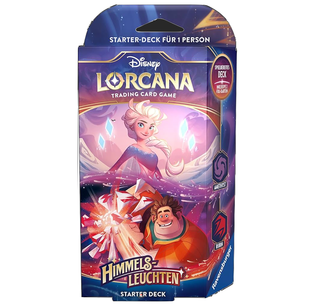 Disney Lorcana: Shimmering Skies - Starter Deck B (Amethyst, Rubin) (Englisch) - Nur CHF 19.90! Jetzt kaufen auf fluxed.ch