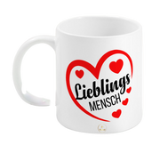 Tasse mit Aufschrift | "Lieblingsmensch"