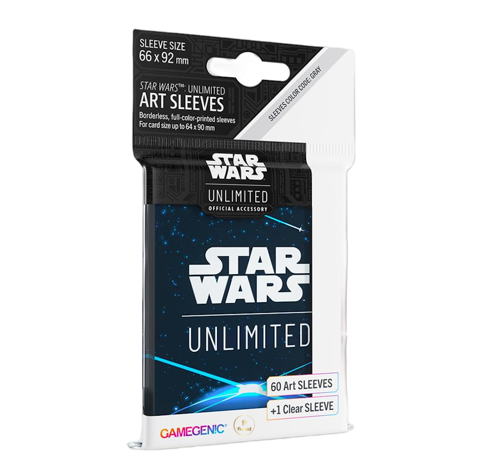 Gamegenic - Star Wars: Unlimited Art Sleeves - Space Blue / Red - Nur CHF 9.90! Jetzt kaufen auf fluxed.ch