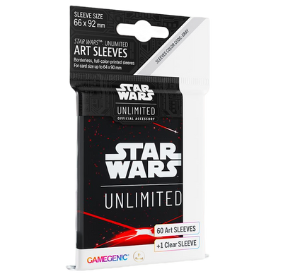 Gamegenic - Star Wars: Unlimited Art Sleeves - Space Blue / Red - Nur CHF 9.90! Jetzt kaufen auf fluxed.ch