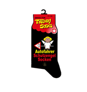 Trendy Socks: Autofahrer Schutzengel Socken