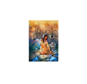 Diamond Painting Wolfsfrau