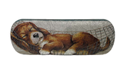 Brillenetui - Schlafender Hund