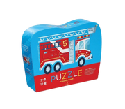 Crocodile Creek - Fire Truck - Mini Puzzle - 12 Teile - ab 2 J.