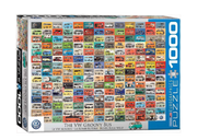 Eurographics - The VW Groovy Bus - 1000 Teile Puzzle