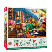 Master Pieces - Sunset Naptime - 550 Teile Puzzle