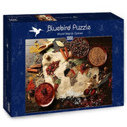Bluebird - World Map in Spices - 3000 Teile Puzzle