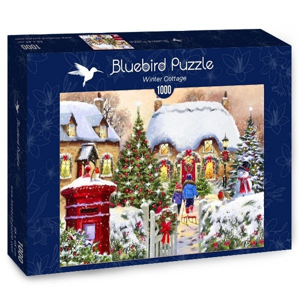 Bluebird - Winter Cottage - 1000 Teile Puzzle - Nur CHF 17.90! Jetzt kaufen auf fluxed.ch