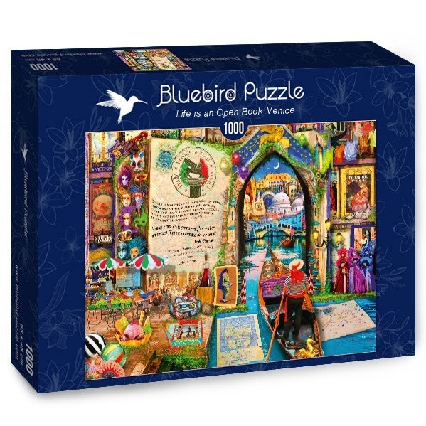 Bluebird - Life is an Open Book Venice - 1000 Teile Puzzle - Nur CHF 17.90! Jetzt kaufen auf fluxed.ch