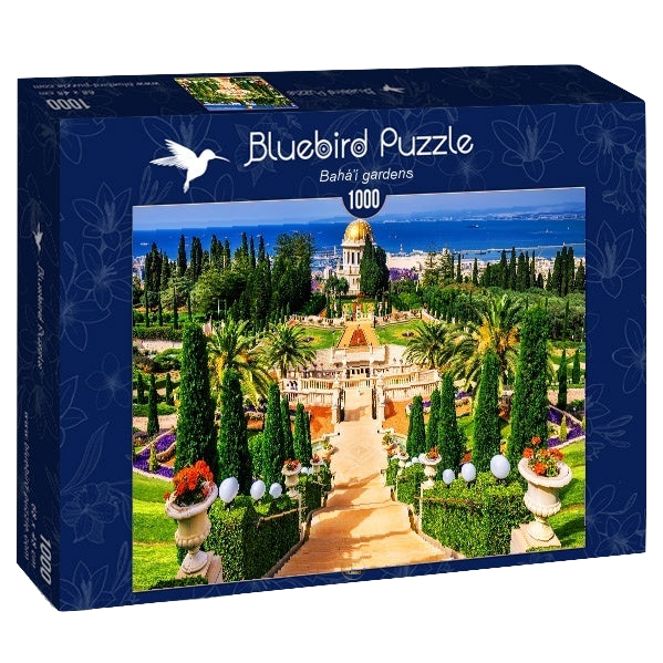 Bluebird | Bahá'í gardens - 1000 Teile Puzzle - Nur CHF 17.90! Jetzt kaufen auf fluxed.ch