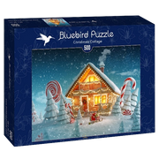 Bluebird | Christmas Cottage - 500 Teile Puzzle