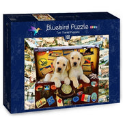 Bluebird Kids - Two Travel Puppies - 100 Teile Puzzle
