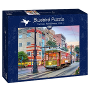 Bluebird - Tramway, New Orleans, USA - 1000 Teile Puzzle