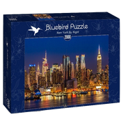 Bluebird - New York by Night - 2000 Teile Puzzle