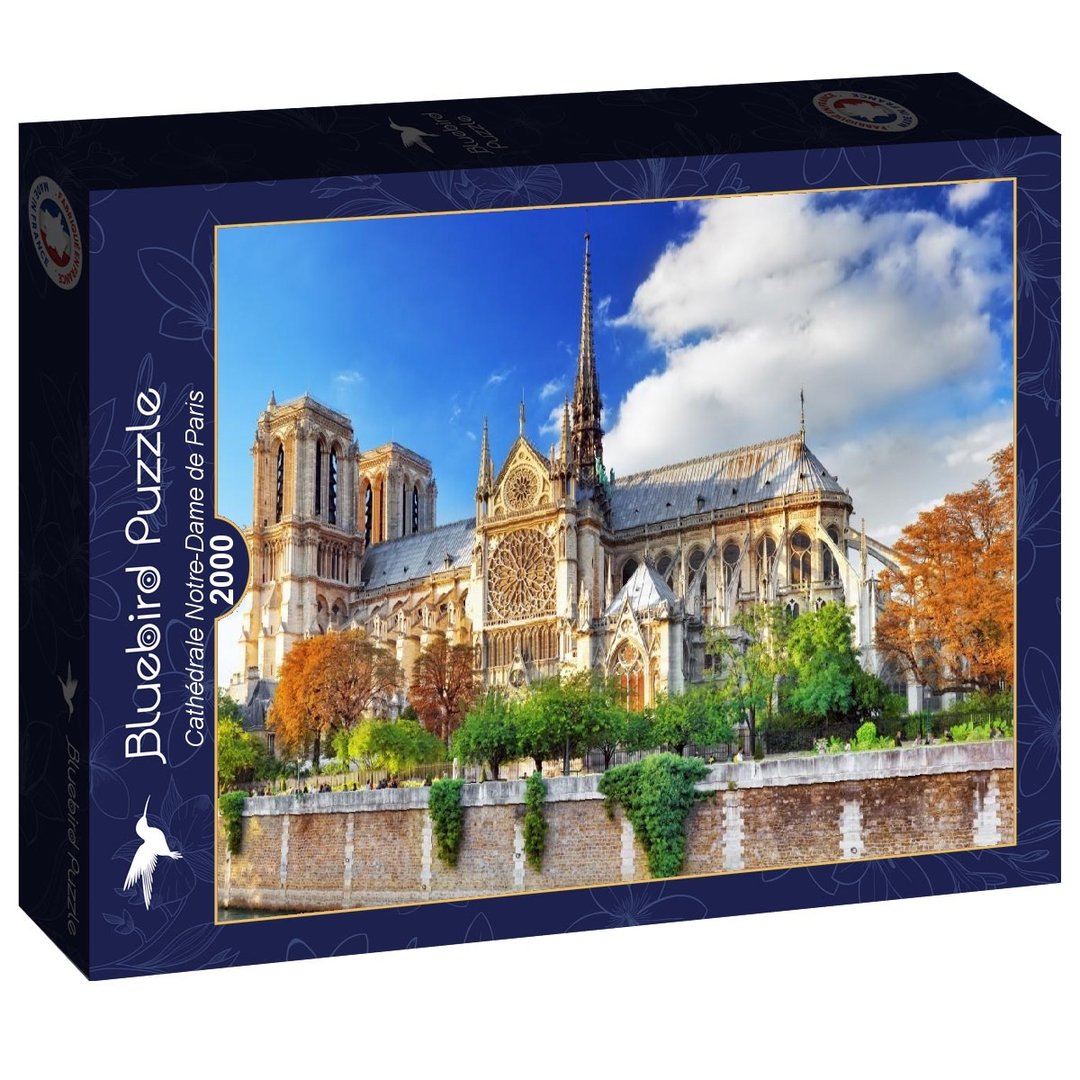 Bluebird - Cathedrale Notre-Dame de Paris - 2000 Teile Puzzle - Nur CHF 24.90! Jetzt kaufen auf fluxed.ch