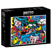 Bluebird - Romero Britto - Britto Garden - 1000 Teile Puzzle