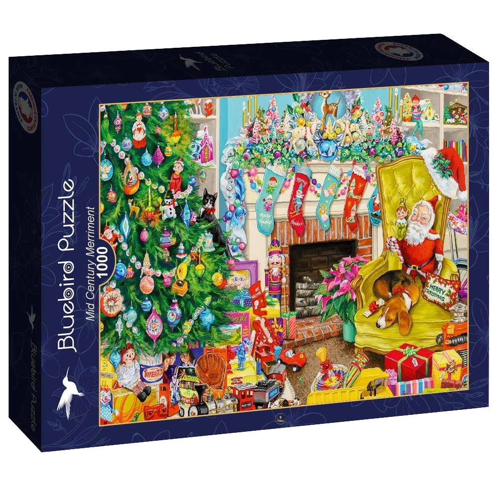 Bluebird - Mid Century Merriment - 1000 Teile Puzzle - Nur CHF 17.90! Jetzt kaufen auf fluxed.ch