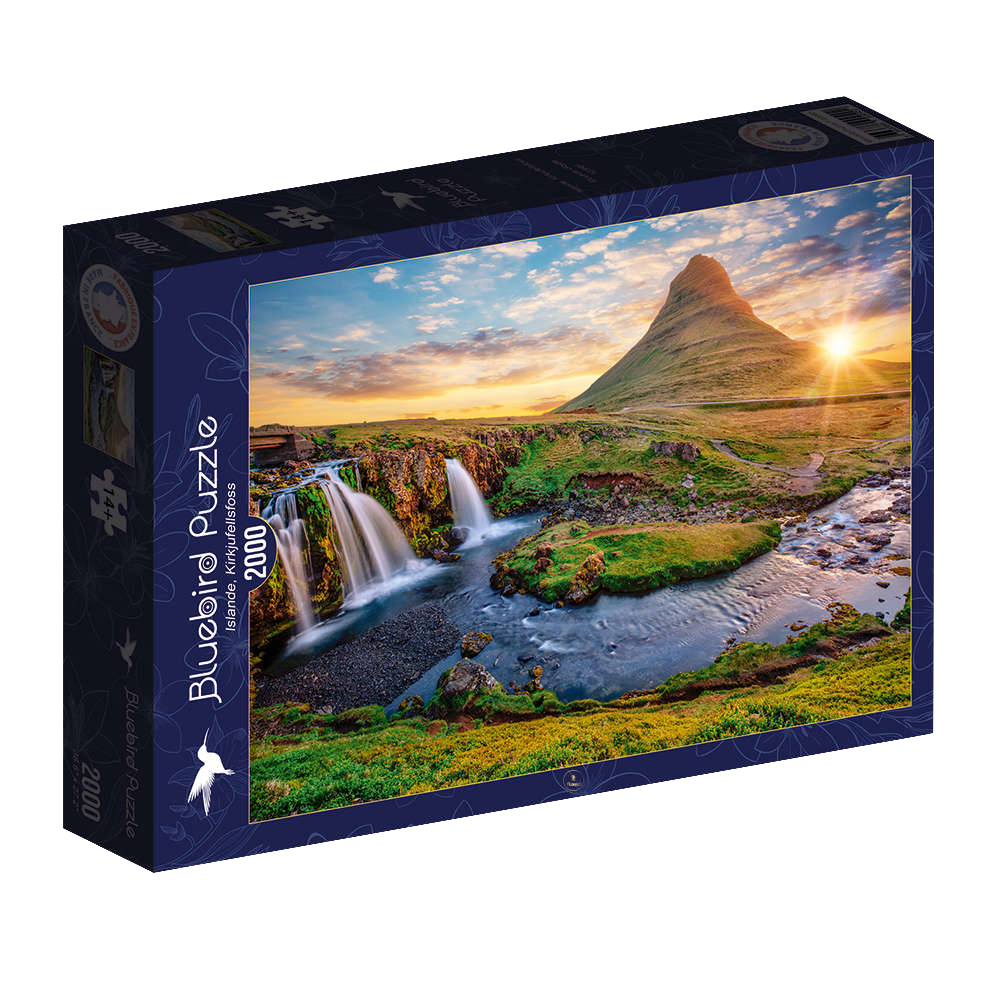 Bluebird - Islande, Kirkjufellsfoss - 2000 Teile Puzzle - Nur CHF 24.90! Jetzt kaufen auf fluxed.ch