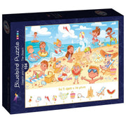 Bluebird Kids - Search & find - The Beach - 104 Teile Puzzle