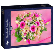 Bluebird | Pink Bouquet of Roses - 500 Teile Puzzle
