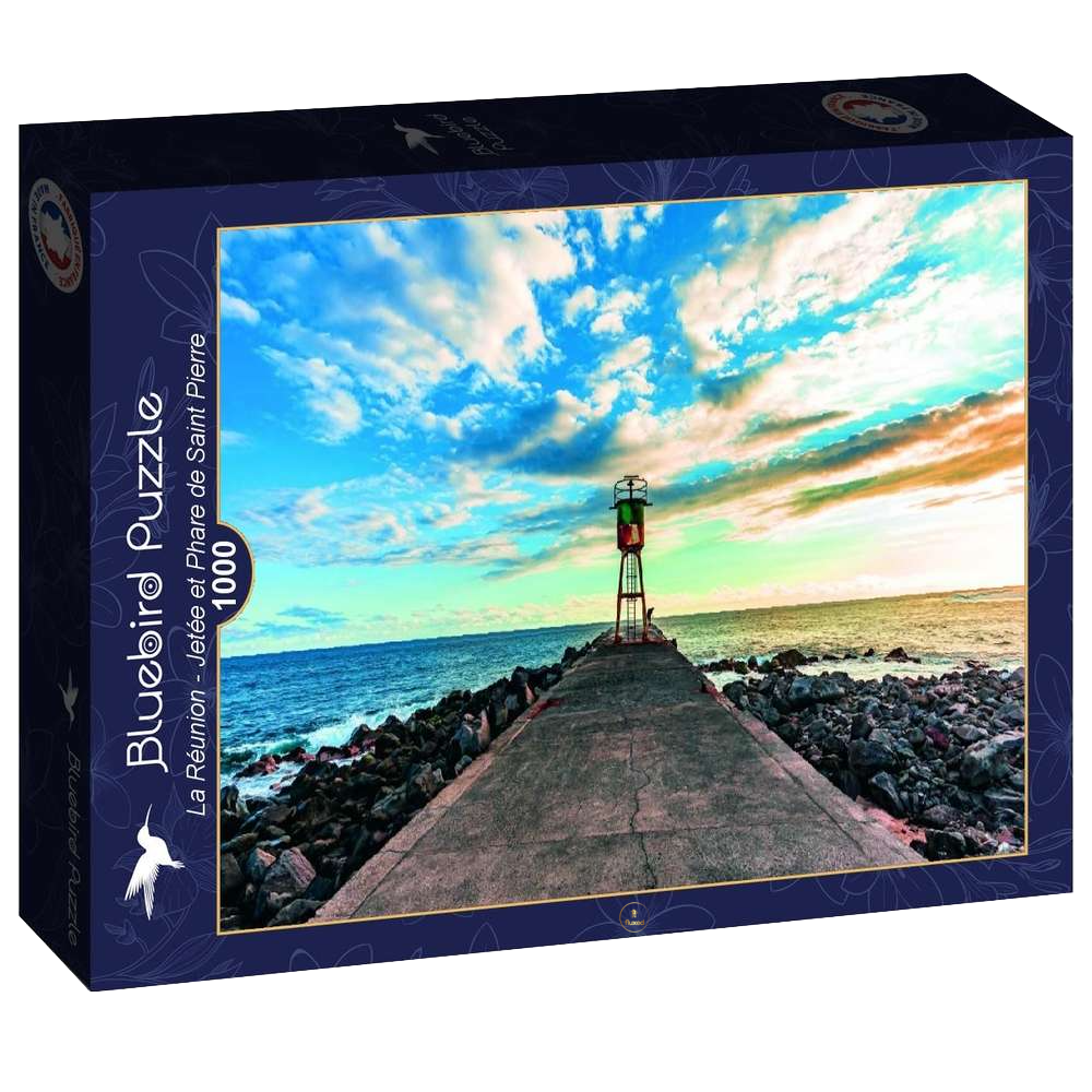 Bluebird - Jetée et Phare de Saint Pierre - 1000 Teile Puzzle - Nur CHF 17.90! Jetzt kaufen auf fluxed.ch