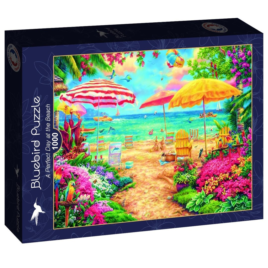 Bluebird | A Perfect Day at the Beach - 1000 Teile Puzzle - Nur CHF 17.90! Jetzt kaufen auf fluxed.ch