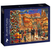 Bluebird | Christmas at the Town Square - 1000 Teile Puzzle