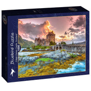 Bluebird | Eilean Donan Castle, Scotland - 1000 Teile Puzzle