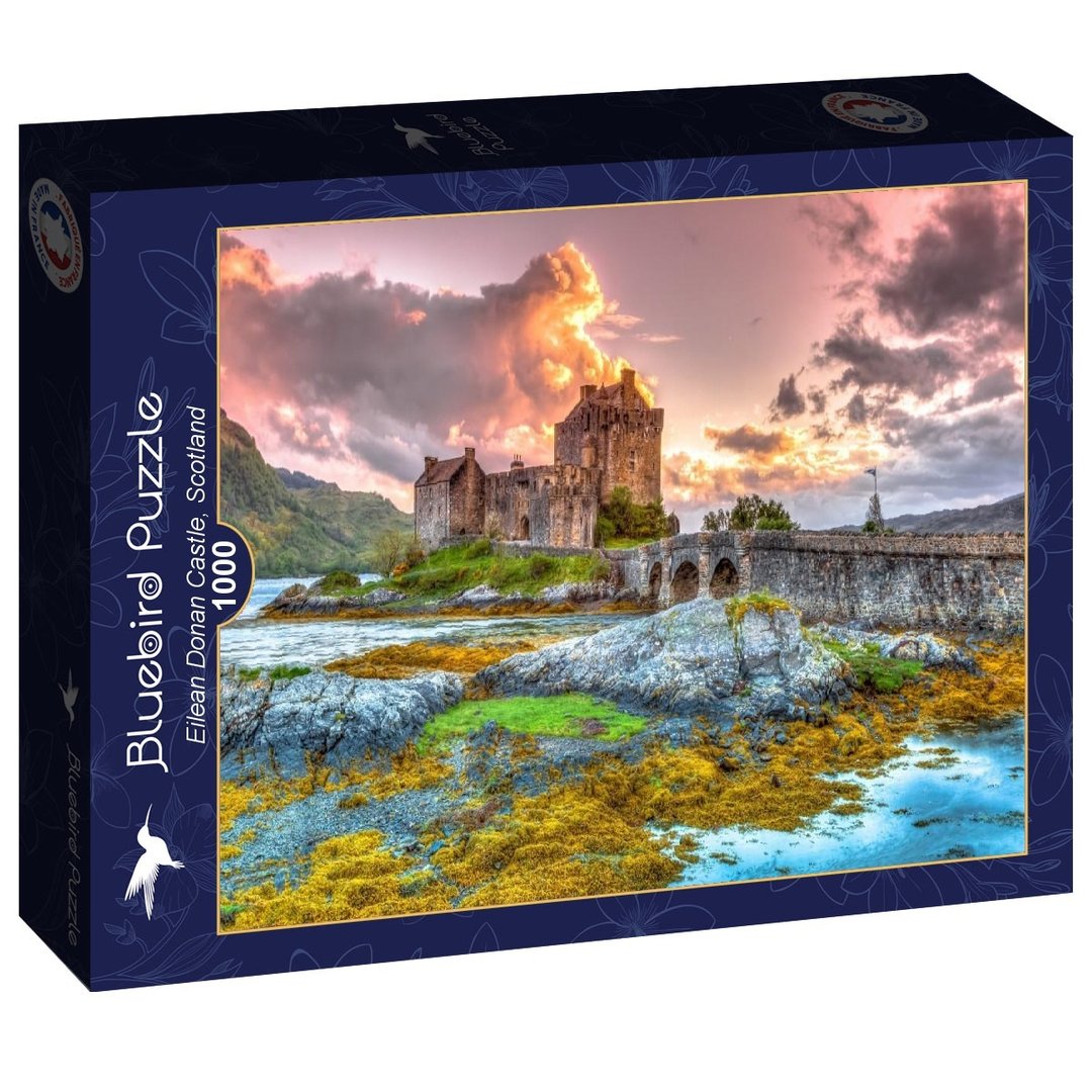 Bluebird - Eilean Donan Castle, Scotland - 1000 Teile Puzzle - Nur CHF 17.90! Jetzt kaufen auf fluxed.ch