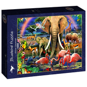 Bluebird | African Savannah - 1000 Teile Puzzle