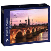 Bluebird - Pont de Pierre, Bordeaux - 1000 Teile Puzzle